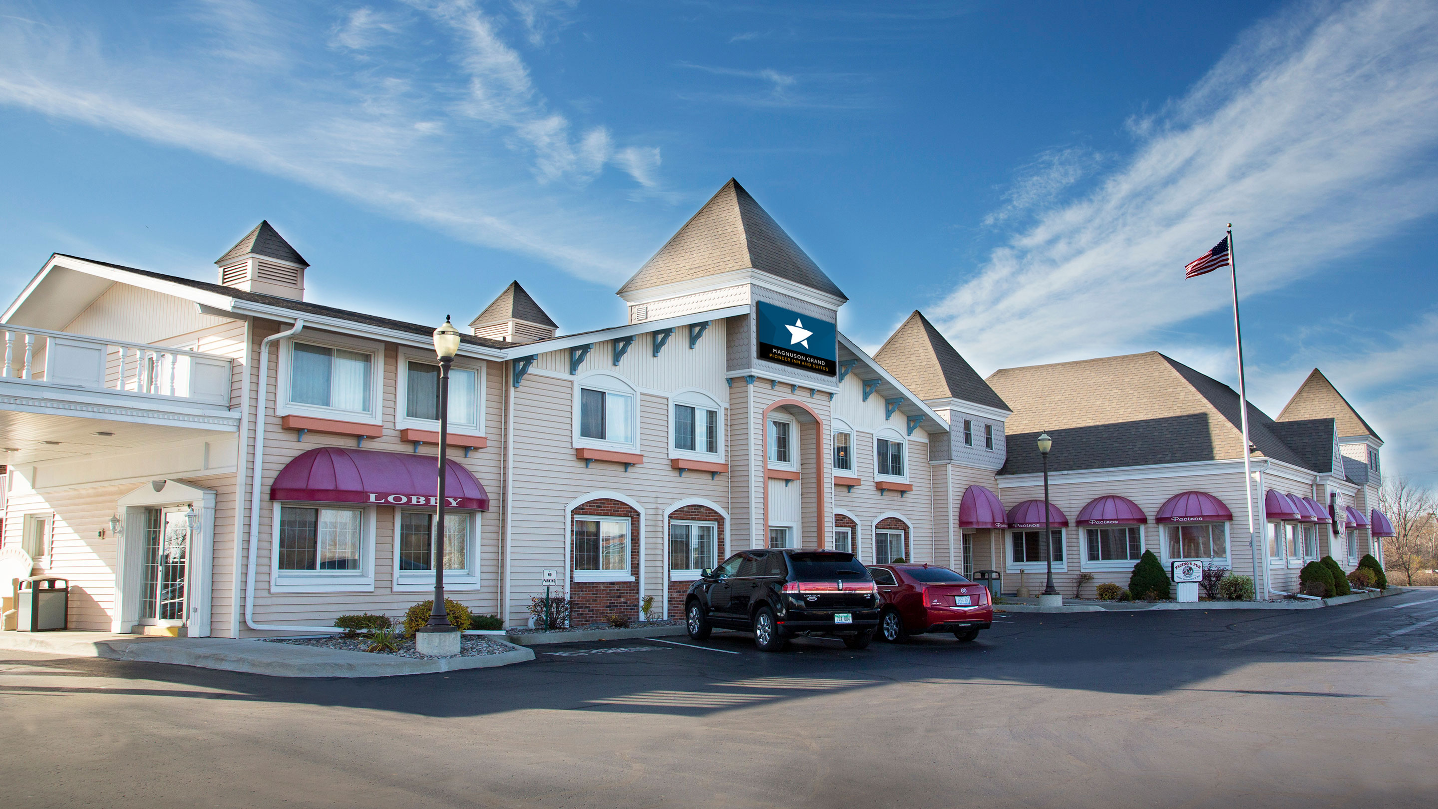 About Magnuson Grand Pioneer Inn Suites